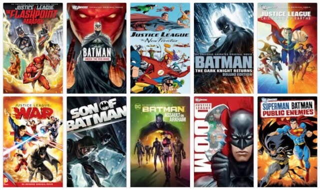 dc animated movies chronological order